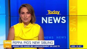 Peppa Pig's mother announces third pregnancy
