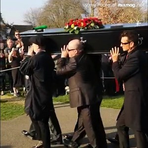 521K views · 10K reactions | Emotional scenes as Keith Flint's coffin is taken into the church ❤️ | Mixmag | Facebook