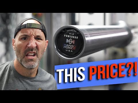 Best Budget Power Bar? | Hansu 45 LBS Power Barbell Review