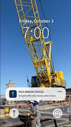 Piledriving in Action | Heavy Construction & Deep Foundation Work