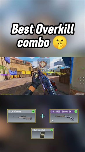 Best Overkill combo🤫