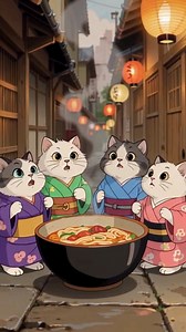 46K views · 2.6K reactions | #ramen #japan #ramenlover #ramennoodles #RamenCat #ramentime #kyoto #TOKYO #osaka #osakaexpo #noodles | Kimono Cats Collection | Facebook