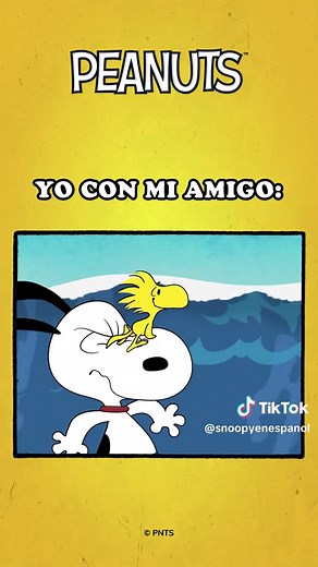La vida es mejor con tu amigo Snoopy