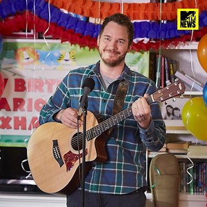 8.1K views · 55 reactions | Parks & Rec fans, grab a calzone and jam out to the sounds of MOUSE RAT !! 落 | MTV UK | Facebook