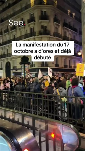 Manifestation 17 octobre à Paris : le rassemblement a déjà commencé