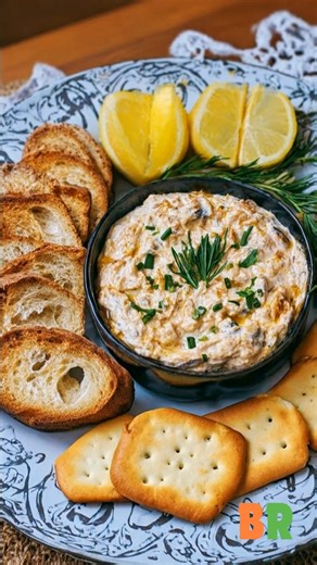 Smoked Oyster Dip Silky cream cheese is blended with warm spice, citrus, and umami, then folded with chopped smoked oysters and their fragrant oil. Gentle mixing and resting time allow the flavors to fully integrate into a refined, savory spread. 🛒Ingredients : 8 oz cream cheese, softened 2 tbsp mayonnaise 2 tbsp sour cream 1 tbsp Worcestershire sauce 1/2 tbsp fresh lemon juice 1 tbsp fresh parsley, finely chopped 1/4 tsp cayenne pepper 1/2 tsp smoked paprika 1/8 tsp Louisiana-style hot sauce 1