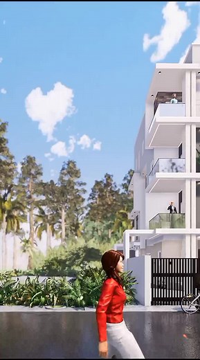 Modern Apartment Complex Design | 3D Animation and Visualization