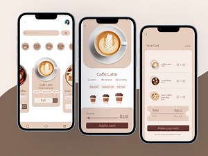 Coffee app Ui design