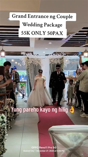 Affordable Civil Wedding Package with Free Venue