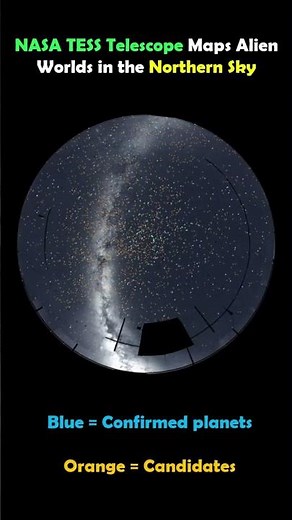 NASA TESS Telescope Maps Alien Worlds in the Northern Sky