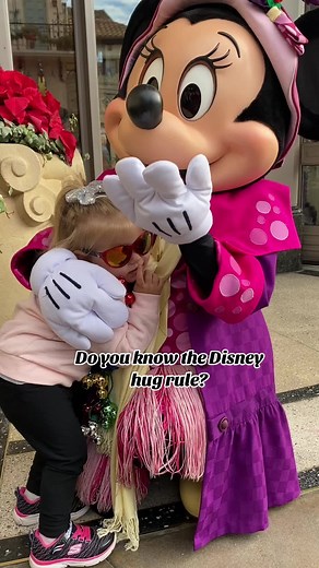 Scarlett's Magical Minnie Mouse Hug Moment