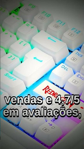 Teclado Gamer Mecânico Redragon Kumara K552 por R$ 129,9? Testei e Fiquei Surpreso!