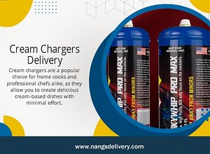 Cream Chargers Delivery