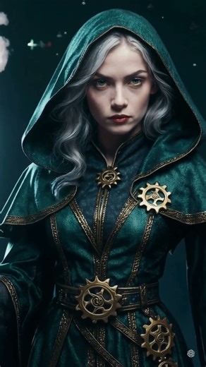 The Sorceress of Gears#AIArt#CinematicFantasy