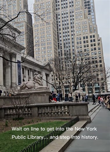 Book through my link to enjoy a limited time discount on a tour in NYC New York Public Library – Stephen A. Schwarzman Building (476 5th Ave, New York, NY) — Home to the Polonsky Exhibition of NYPL’s Treasures, this iconic space offers visitors a peaceful and inspiring weekend escape filled with history and culture. #tiktokgofamilystays, #weekendescape, #nypl, #nycweekend, #visitnyc