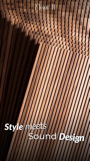 Floor It Plus on Instagram: "Style meets sound control 🤩 Acoustic panels transform your space #acousticpanels #FloorIt #guyana #homeupgrades"