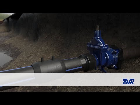 Gate valves with PE ends | Get a fully integrated PE pipe system | AVK