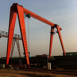 [Hot Item] Workshop Cargo Loading Unloading Economic China Supplier Single Girder/Beam Gantry/Portal Crane