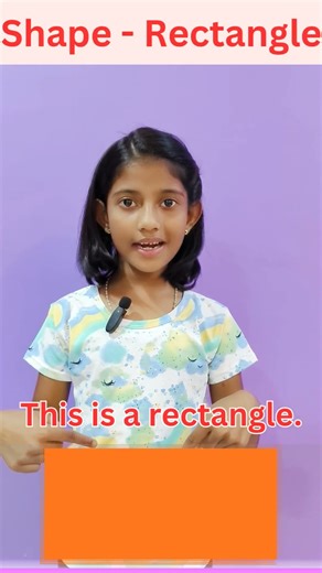 Shape – Rectangle #learning #shapes #shapesforkids #shapeslearning #shapesforchildren #shorts #kids