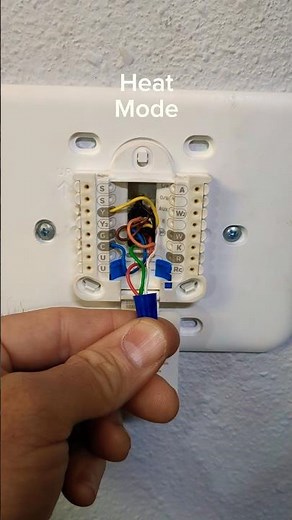 How to Bypass a Thermostat for a Straight Cool or Gas Furnace System #hvac #tech #training