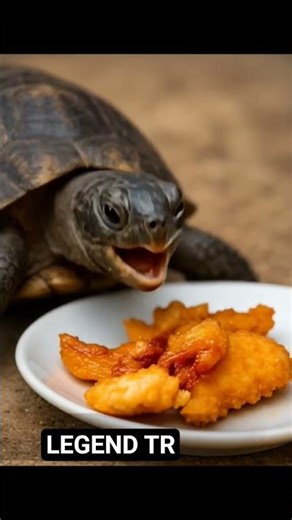 The turtle is vomiting 🤔