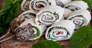 Tunnbrödsrulle med skinka | Fredriks Fika