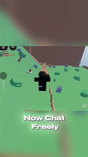 you can chat with anyone whatever his age is 🤯 #roblox #gaming #robloxedit #shorts