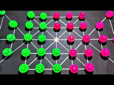 16 Beads Game Strategy | Damdas / Sholo Guti Mind Blowing Traps & Smart Moves | Classic Board Game
