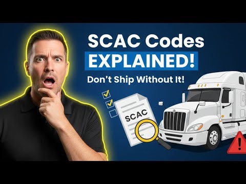 What Is a SCAC Code? Transportation Companies MUST Know This