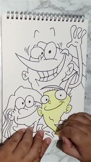Drawing Ed Edd And Eddy #drawing #ededdneddy #artwork #cartoonnetwork