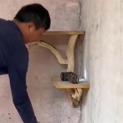 Tree Branch Bookshelf Driftwood Shelf Wall Mounted Solid Wood Bookcase Decoration Handmade Furniture - Etsy