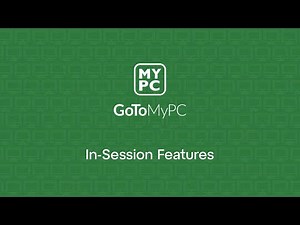 GoToMyPC - In-Session Features