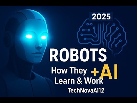 “How Robots Use Artificial Intelligence (AI) in 2025 | The Future of Smart Machines 🤖”