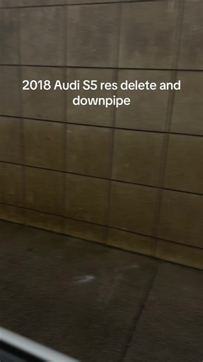 2018 Audi S5 Downpipe and Exhaust Sound Experience