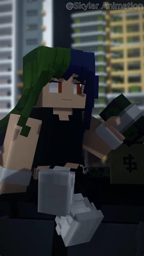 Get Your Money | Minecraft Animation | By: Skylar Animation #animation #minecraft #minecraftshorts