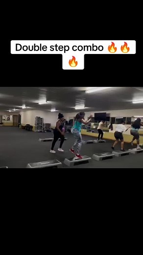 Master the Double Step Combo for a High-Energy Aerobics Workout