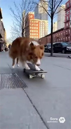 Skateboarding Dog | Ultimate Trick on Wheels! 🐕🛹