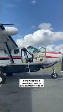 Flying Over Australia's GREAT BARRIER REEF