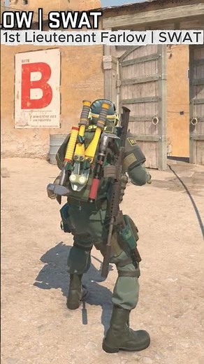 CS2 AGENTS 2025 - 1st Lieutenant Farlow | SWAT