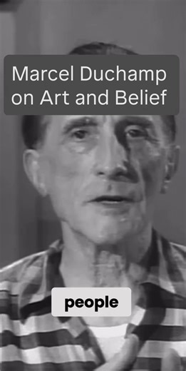 Marcel Duchamp was one of the most important artists to have ever lived. In this interview he speaks about belief and how important art is for human beings. #marcelduchamp #modernart #thelivesoftheartistspodcast #thelivesoftheartistsyoutube #thelivesoftheartists