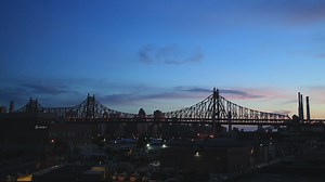 Bridge along New York - Free Stock Video