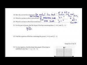 Math 121 Test Review For Chapters 1 and 2 Part 2