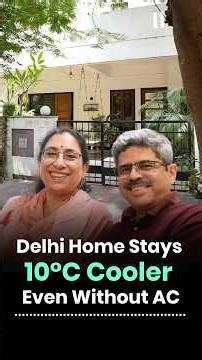 This House Stays 10°C Cooler Without AC 🌿