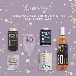 1.2K views | Hooray - here's the personalized #birthdaygifts for...