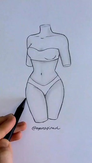 How to draw a dress 👗 #art #artwork #draw #drawing #howto #tutorial #learn #fashion #design #sketch