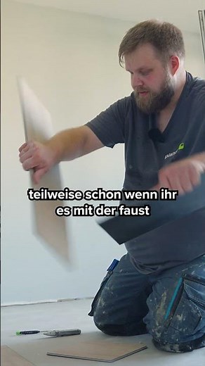 Mit dieser Klickverbindung ist das Vinyl verlegen kein Problem