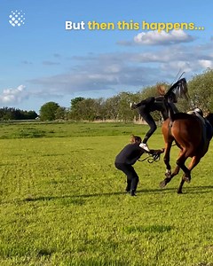 Who knew farts could ruin a day of horse riding 😂🐎💨 | Newsflare