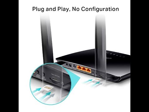 TP-Link TL-MR6500v 300Mbps 4G LTE 支援VoIP電話 無線網路 WiFi 路由器 Wi-Fi分享器