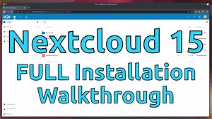 Installing Nextcloud 15 on Ubuntu 18.04