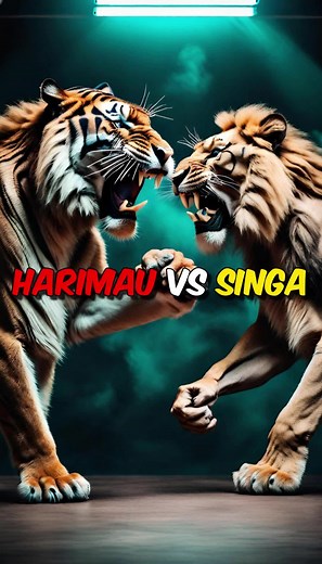 Singa vs Harimau: Siapa yang Akan Menang?